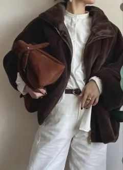 しまむら hideka 止水ジップ使いブルゾン Lサイズ - メルカリ