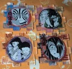 鬼滅の刃 原画展 アクリルパズル 猗窩座 妓夫太郎 堕姫 鳴女 朱紗丸 矢琶羽