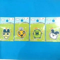 たまごっち　ワッペン　4点セット　シール　セリア