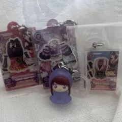 アイカツ だれでもアイドル活動アクリルチャーム 紫吹蘭4点セット