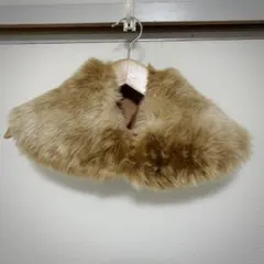 【美品】バンビ フェイクファー ティペット つけ襟