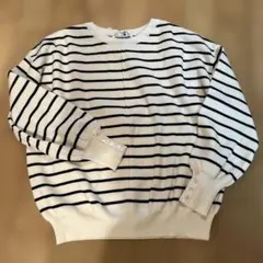 VICKY ◉未使用◉ ストライプ柄 長袖ニットのサムネイル