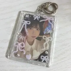 トレカキーホルダー　トレカデコ　レジン　デコケース　硬質ケースデコ