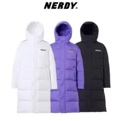 NERDY ベンチコート ロングダウン ペディン NERDY ベンチコート ロングダウン ペディン