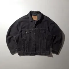 90s USA製 硫化染め Levi's 70507 後染めブラック
