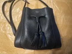 未使用級● マルベリー ショルダーバッグ ABBEY 巾着 ターンロック レザー メルカリ