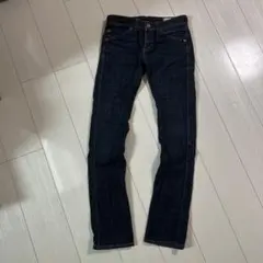 ストレートデニム 28×32 ダークブルー　エドウィン