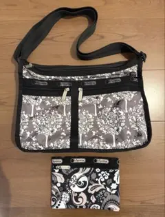 LeSportsac ショルダーバッグ&ポーチ フェアリー柄 ペイズリー柄