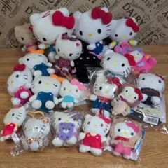 平成レトロ 激レア ハローキティ ぬいぐるみ ストラップ まとめ売り