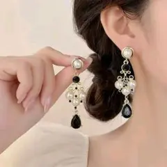 パール風イヤリング