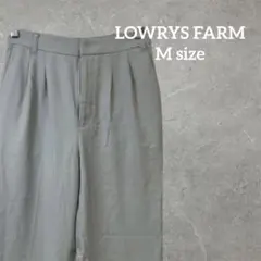 ⬜︎ LOWRYS FARM カジュアルパンツ グレー Mサイズのサムネイル