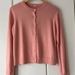 ユニクロ　UVカットクルーネックカーディガン　M
