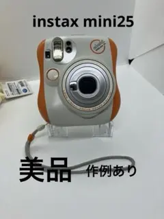 （返品保証）（美品）Fujifilm instax mini 25 作例あり