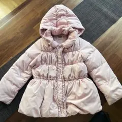 メゾピアノ　ダウンコート　ピンク