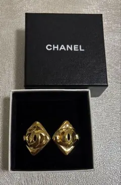 CHANEL リング2本セット カメリア ココマーク メタル ゴールド B14V 