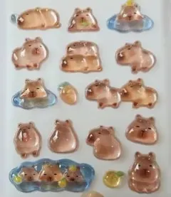 カピバラ☆ボンボンドロップシール