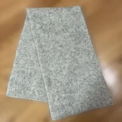 グリーンレーベルリラクシング　シャギーループマフラー　ライトグレー