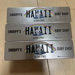 スヌーピー サーフショップ　缶3個セット