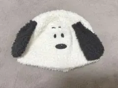 スヌーピー　ニット帽　モコモコ　アカチャンホンポ