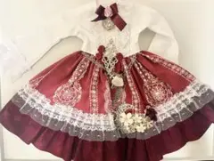 SDM向けドールドレス・作家様製②赤