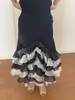 社交ダンス用スカート