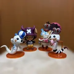 ワンピース まねっこフィギュア2013ハロウィン4体セット