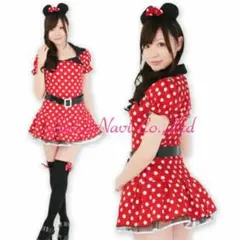 ミニーちゃん キュートコスプレ