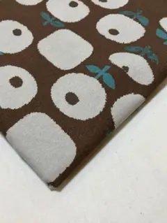 2m 国産　北欧　ブラウン　オックス　ハギレ　生地