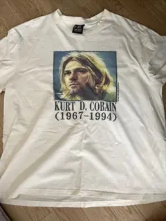 Kurt D. Cobain Tシャツ ホワイト