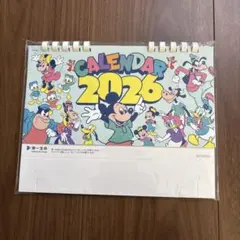 【新品未開封】第一生命 卓上カレンダー ディズニー