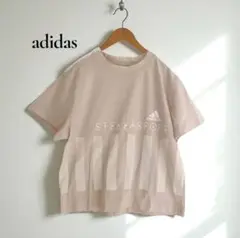 ✽アディダス【M】Tシャツ 半袖　スポーツ アウトドア カジュアルr54