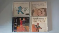 【激安 社交ダンス】ＣＤ４種⑤