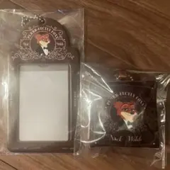 ズートピア2 オーマイカフェ　ニックタキシードクッションキーホルダーカードケース