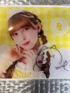 FRUITS ZIPPER 3周年すきくじB賞サイン入アクリルパネル 早瀬ノエル