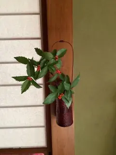 竹製 茶道具 花入れ　値引可 茶道具 竹籠花入れ 竹篭花入れ 置用 鶴首籠 白竹 : 茶道具いまや静香園