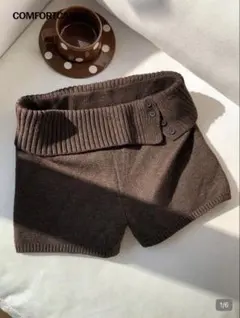 SHEIN ショーパン ブラウン