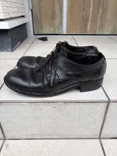 も*り様 GUIDI グイディ レザー短靴 ブラック 41 26cm - メルカリ