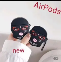 値下　新品未使用　小悪魔　AirPods1.2 カバーケース