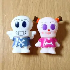 アンパンマン　指人形　ゆび人形　ソフビ　ホラーマン　ホラホラコ