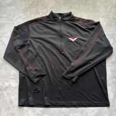 NIKE GOLF　KIA ハーフジップジャケット 黒　3XLサイズ