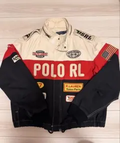 【☆最高傑作☆】POLO フライトジャケット レーシングジャケット L 超激レア 2025年最新】ラルフローレン レーシング ジャケットの人気