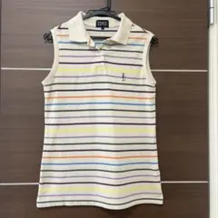 パーリーゲイツ　レディース　サイズ2 ノースリーブポロシャツ