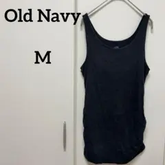 Old Navy ブラック タンクトップ 【M】黒　シンプル