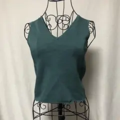 【USED】EMODA タンクトップ Fサイズ 緑