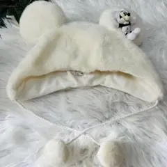 東京ディズニーリゾート限定 ミッキーマウス　マスコット付きファンキャップ