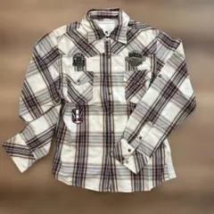 チェック柄 Mサイズ シャツ