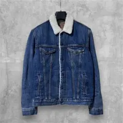 LEVI'S PReMIUM 内ボア デニム ジャケット M ブルゾンのサムネイル