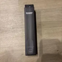 tower シリコンスプーン ブラック 山崎実業のサムネイル