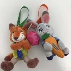 ニック・ワイルドとジュディ・ホップス ぬいぐるみ