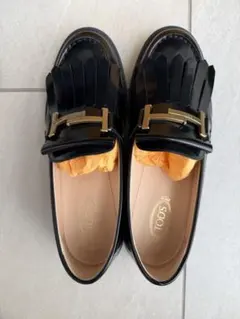 ちる様専用　TOD'S ブラック ローファー